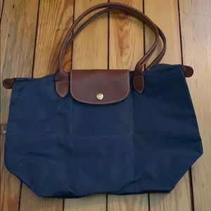 Longchamp Le Pliage Small Tote (graphite)